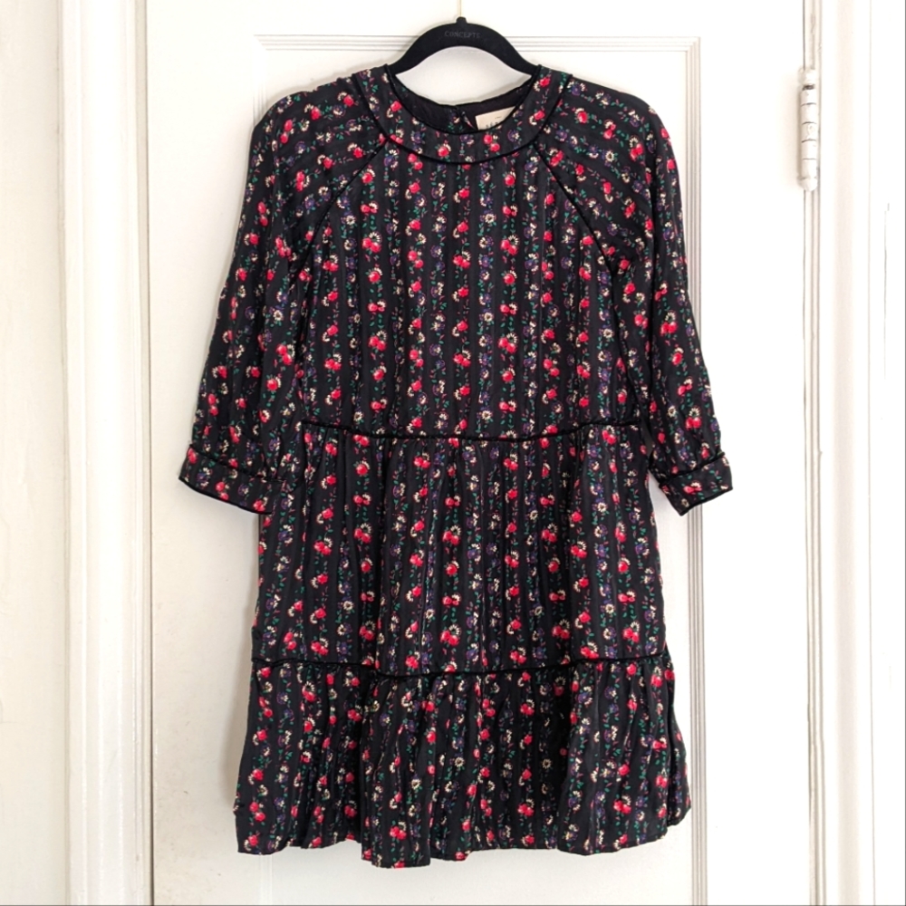 Sezane Gladys dress in Folk Vintage print